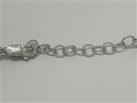 Armband Tamashii Celebration in Silber Occhio di falco BHS925M-245 - BHS925M-245